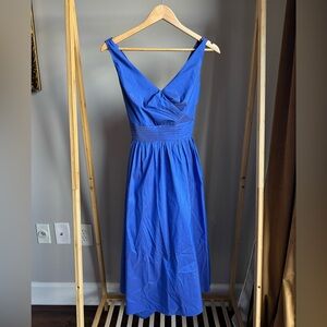 Adrianna Papell Strapless Blue Dress